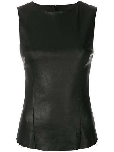 Drome fitted leather top DPD0348PD074