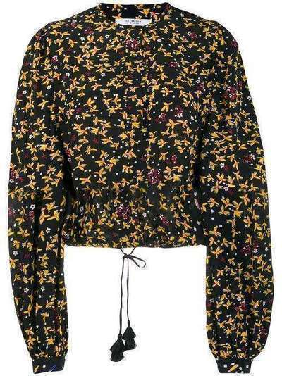 Derek Lam 10 Crosby укороченная блузка Aster с цветочным узором TR01740JF