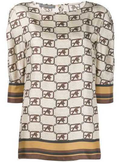Alberta Ferretti расклешенная блузка A02186646