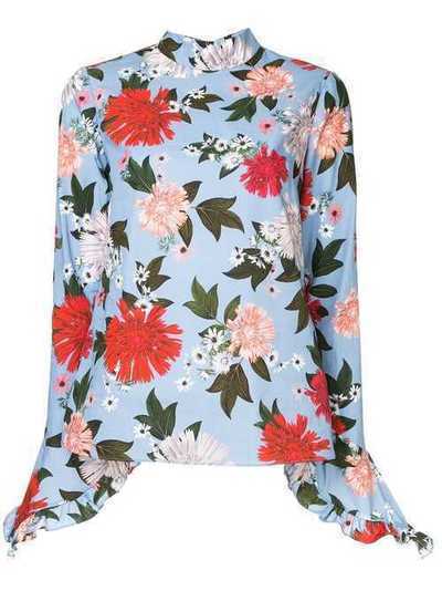 Erdem блузка с цветочным принтом 5651DDBLP