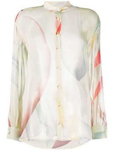 Etro блузка с абстрактным принтом 135674343