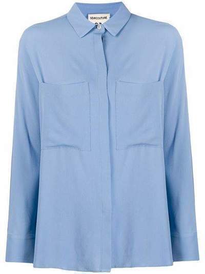 Semicouture блузка с накладным карманом Y0SU04