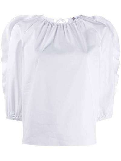 RedValentino блузка с оборками TR0AAB300ES