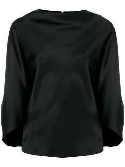 Chalayan signature drape boat neck blouse WN103FN400