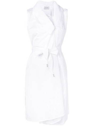 Balossa White Shirt удлиненная блузка без рукавов BA240V1