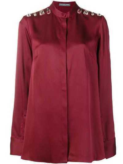 Alexander McQueen блузка с декором 541192QLB50