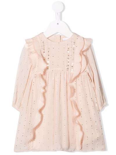 Chloé Kids платье с оборками