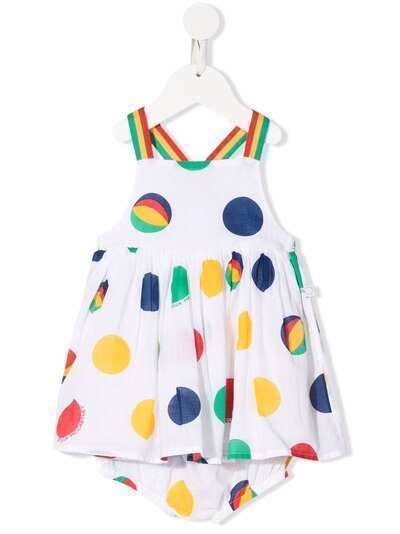 Stella McCartney Kids платье с принтом