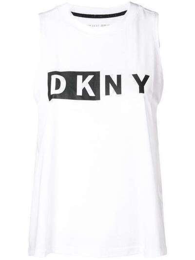 Donna Karan топ с логотипом DP8T5892000