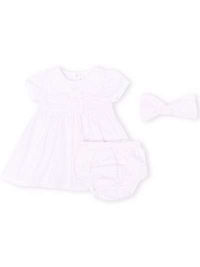 Givenchy Kids комплект из платья и шорт с монограммой