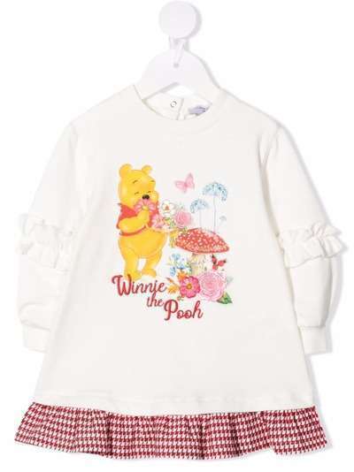Monnalisa платье-джемпер Winnie-the-Pooh