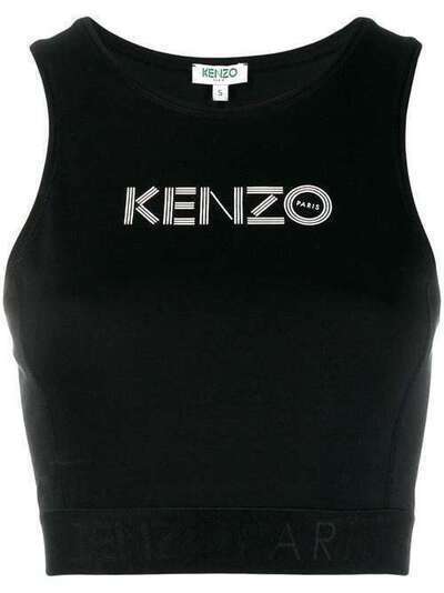 Kenzo топ без рукавов с логотипом F962TO834951