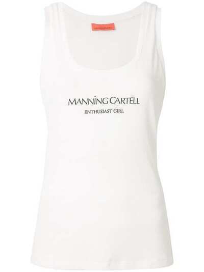 Manning Cartell топ с логотипом 'enthusiast girl' 20W11664