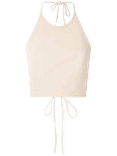 Framed Petit Bubbles cropped top 357951