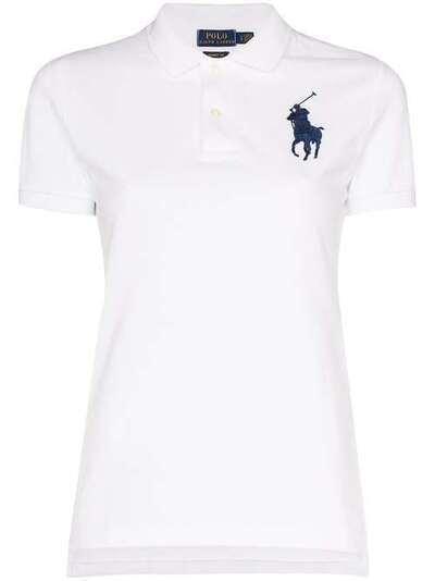 Polo Ralph Lauren рубашка-поло с вышивкой Polo Pony 211505656082