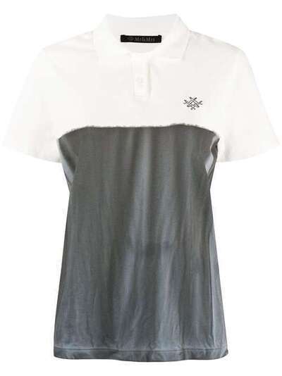 Mr & Mrs Italy рубашка поло в стиле колор блок с логотипом XTS0157