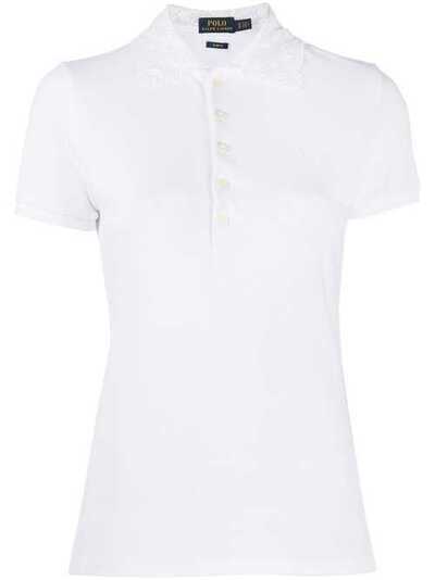 Polo Ralph Lauren рубашка поло с вышитым логотипом 211792053