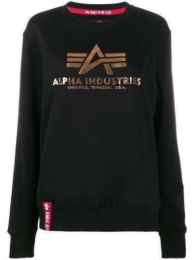 Alpha Industries толстовка с логотипом 178302