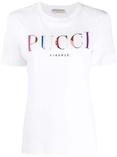 Emilio Pucci футболка с логотипом 0HJP730H987