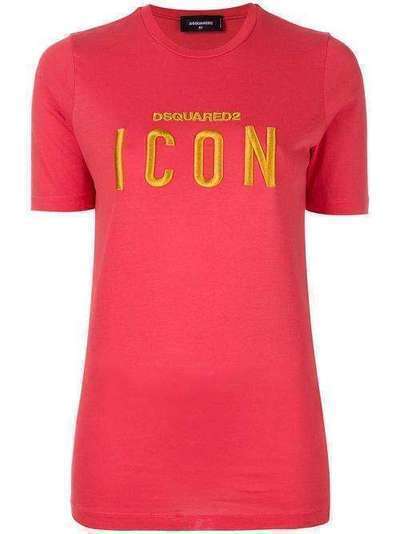 Dsquared2 футболка с вышивкой 'Icon' S75GC0872S22427