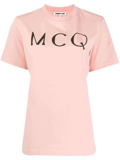 McQ Alexander McQueen футболка с короткими рукавами и логотипом 583304RPR02
