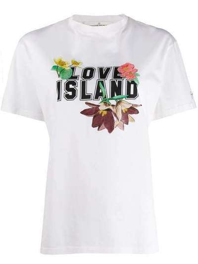Golden Goose футболка с принтом Love Island G35WP024F1