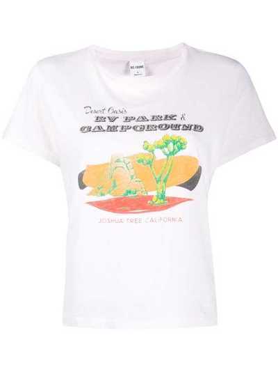 RE/DONE футболка Desert Oasis с графичным принтом