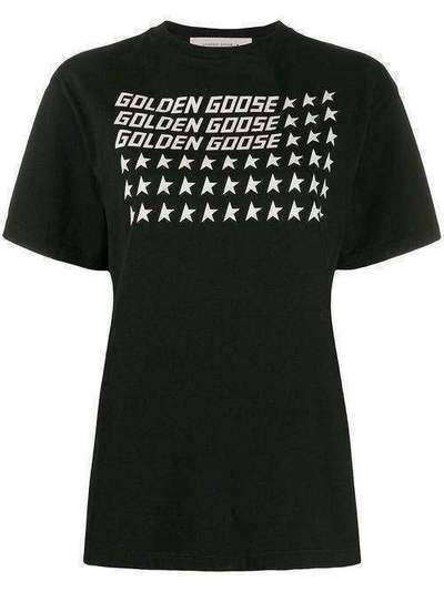 Golden Goose футболка с принтом G36WP024A2