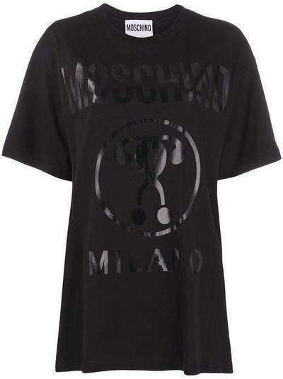 Moschino футболка с логотипом A07115540