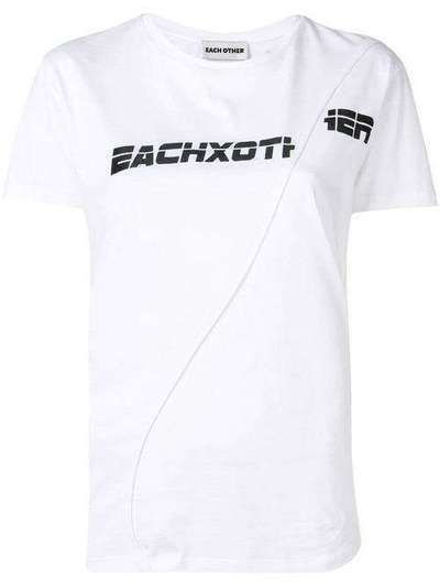 Each X Other футболка оригинального кроя с логотипом SS19G11070