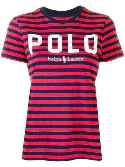 Polo Ralph Lauren футболка в полоску с логотипом 211782939002