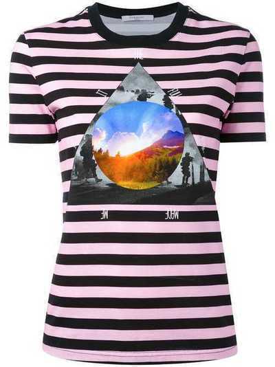 Givenchy полосатая футболка 'Full Moon' 17U7722499