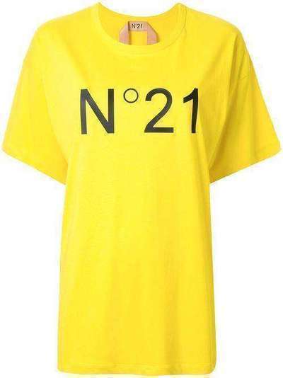 Nº21 футболка оверсайз с логотипом 20EN2M0F0616314