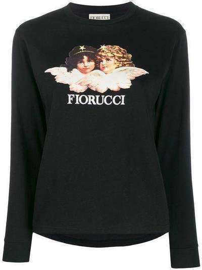 Fiorucci футболка Vintage Angels с длинными рукавами W03TALS1CBK