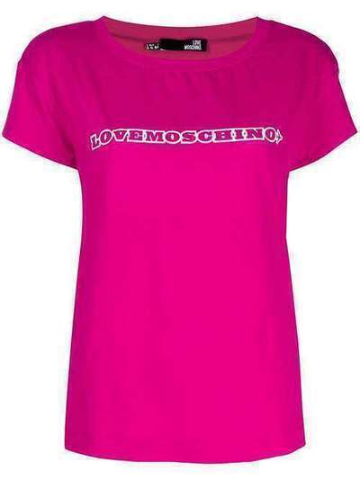 Love Moschino футболка с логотипом W4F301GE2065