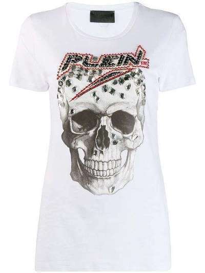 Philipp Plein футболка с принтом Skull A19CWTK1813PTE003N