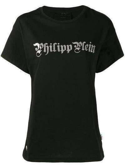 Philipp Plein футболка с принтом Skull P19CWTK1354PJY002N