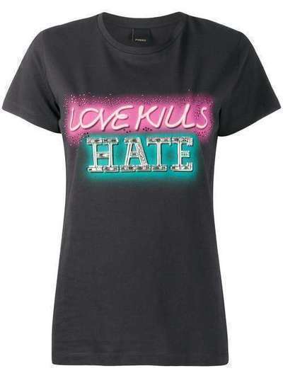 Pinko футболка Love Kills Hate 1N12P9Y6ANZ99