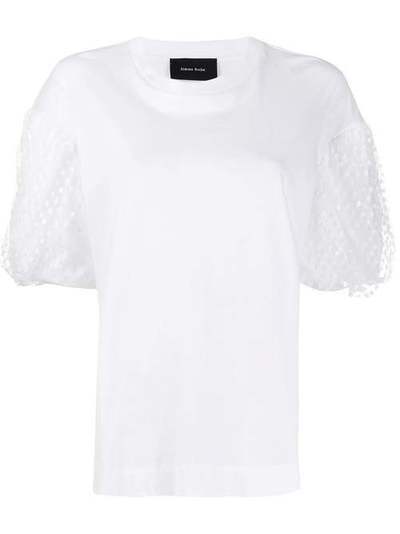 Simone Rocha футболка с короткими рукавами и пайетками TS2750553