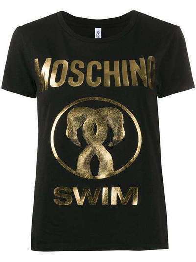 Moschino футболка с логотипом A19062103