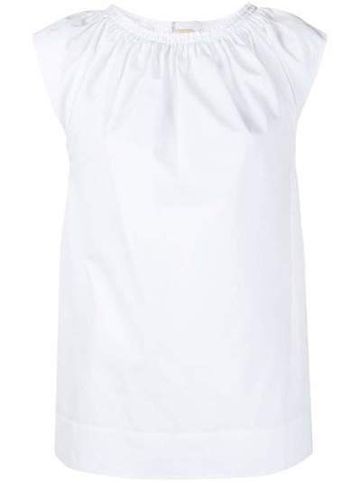 Marni футболка с короткими рукавами и плиссировкой TTMA0123A0TCY67