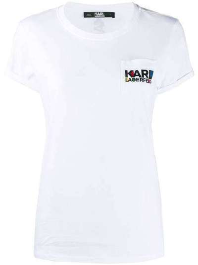 Karl Lagerfeld футболка с логотипом 201W1730100