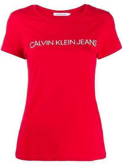 Calvin Klein Jeans футболка с логотипом J20J207940