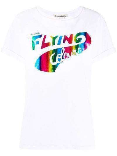 Être Cécile футболка Flying Rainbow FLYINGRBOWOVR