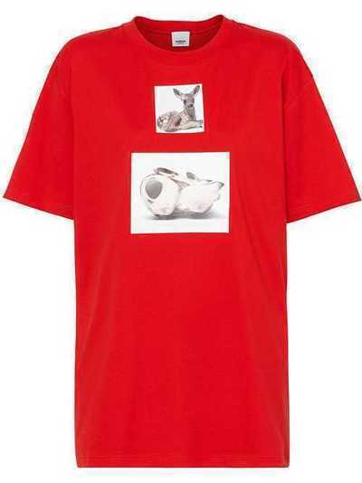 Burberry футболка с принтом 4560519