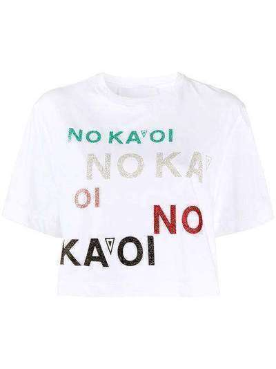 No Ka' Oi футболка с логотипом P3CTSNOKW72637A0