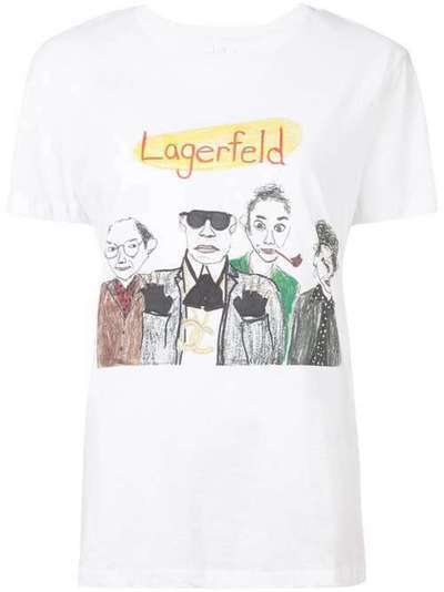 Unfortunate Portrait футболка 'Lagerfeld' LAGERFELD