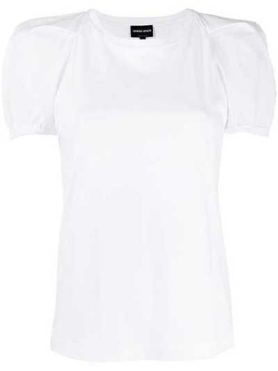 Giorgio Armani футболка со структурированными рукавами 3HAM52AJJZZ
