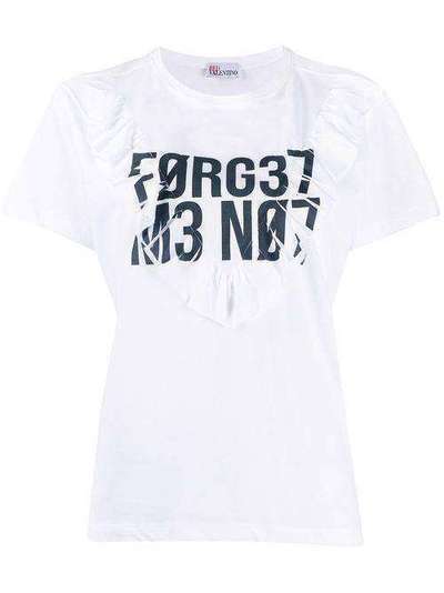RedValentino футболка Forget Me Not SR0MG02S4Q3