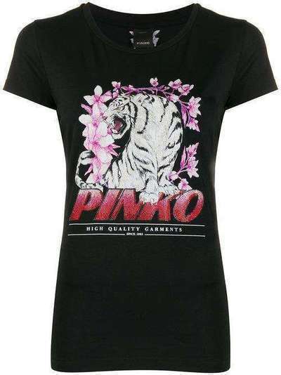 Pinko футболка с принтом 1B14J3W0Y1Z99